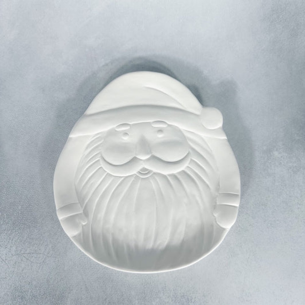Vintage Chubby Santa Plate - Case of 6 Vintage Chubby Santa Plate - Case of 6
